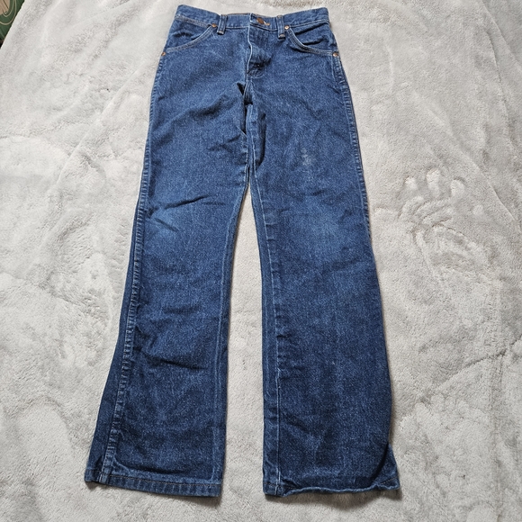 Wrangler Women’s Jeans Size 12 Regular Bootcut Blue Denim - Picture 2 of 13